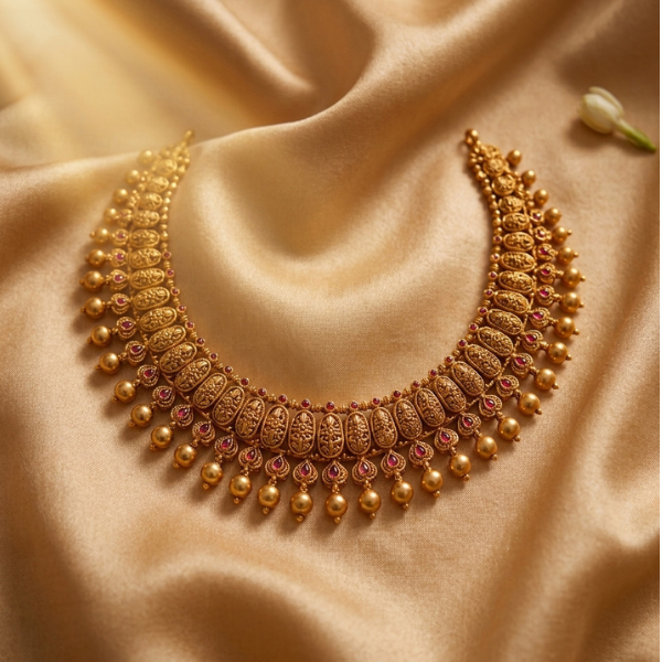 Golden necklace